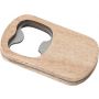 Beechwood bottle opener Aviana, brown