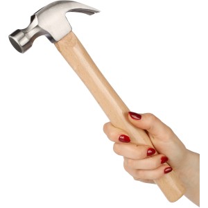 Beechwood claw hammer Asha, brown (Tools)