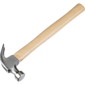 Beechwood claw hammer Asha, brown (Tools)
