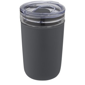 Bello 420 ml glass tumbler with recycled plastic outer wall, (Glasses)