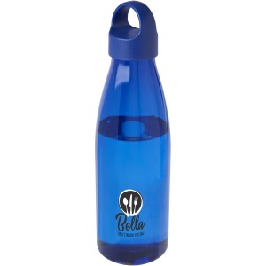 Bergen 800 ml recycled plastic water bottle, Royal blue (Water bottles)