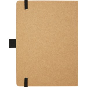 Berk recycled paper notebook, Solid black (Notebooks)