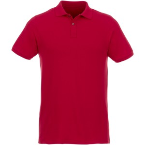 Beryl mens polo, Red, S (Polo short, mixed fiber, synthetic)