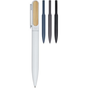 Blanca recycled aluminium ballpoint pen, Ocean blue (Metallic pen)