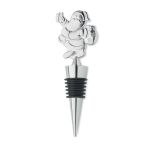 Bottle stopper Christmas motif, Matt Silver (CX1546-16)