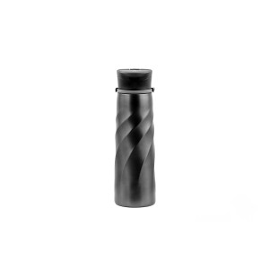 Brandcharger Vortex Athletica drinking bottle, gun metal