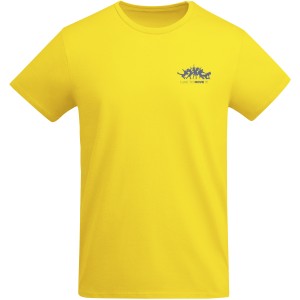 Breda short sleeve kids t-shirt, Yellow (T-shirt, 90-100% cotton)