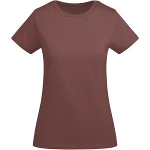 Breda short sleeve women's t-shirt, Pale Red (T-shirt, 90-100% cotton)