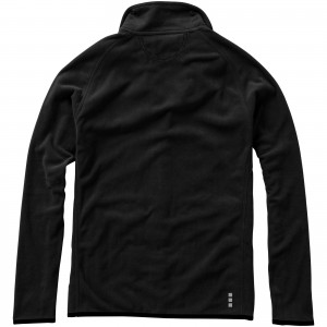 Brossard micro fleece full zip jacket, solid black (Polar pullovers)