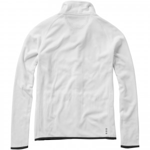 Brossard micro fleece full zip jacket, White (Polar pullovers)