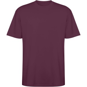 Bull short sleeve unisex oversized t-shirt, Plum red (T-shirt, 90-100% cotton)
