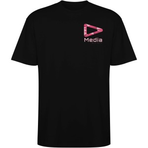Bull short sleeve unisex oversized t-shirt, Solid black (T-shirt, 90-100% cotton)