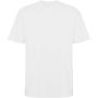 Bull short sleeve unisex oversized t-shirt, White