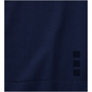 Calgary short sleeve men's polo, Navy (Polo shirt, 90-100% cotton)