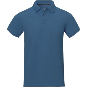 Calgary short sleeve men's polo, Tech blue (Polo shirt, 90-100% cotton)