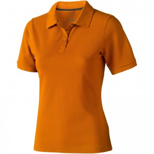 Calgary short sleeve women's polo, Orange (Polo shirt, 90-100% cotton)