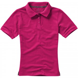 Calgary short sleeve women's polo, Pink (Polo shirt, 90-100% cotton)