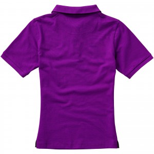 Calgary short sleeve women's polo, Plum (Polo shirt, 90-100% cotton)