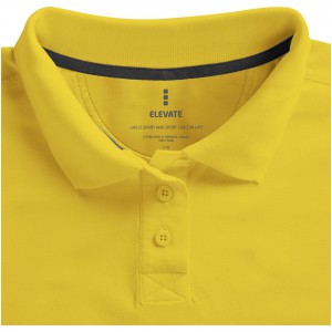 Calgary short sleeve women's polo, Yellow (Polo shirt, 90-100% cotton)