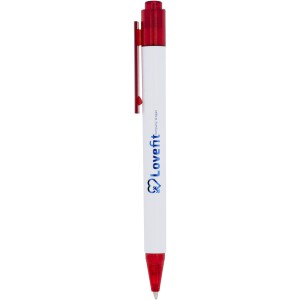 Calypso ballpoint pen, Red (Plastic pen)