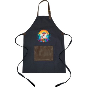 Canvas apron (450 gsm) Maria, blue (Apron)