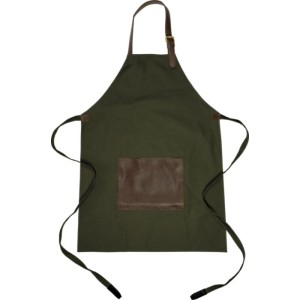 Canvas apron (450 gsm) Maria, green (Apron)