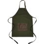 Canvas apron (450 gsm) Maria, green