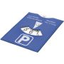 PVC parking disc Donovan, blue