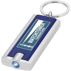 Castor LED keychain light, Blue,Silver (Keychains)