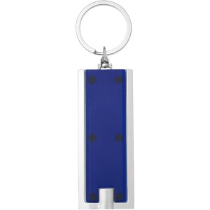 Castor LED keychain light, Blue,Silver (Keychains)