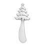 Christmas tree cheese knife, Matt Silver