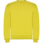 Clasica kids crewneck sweater, Yellow (K10701B)