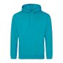 COLLEGE HOODIE, Lagoon Blue