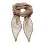 'COLOURS COLLECTION' PLAIN CHIFFON SCARF, Khaki