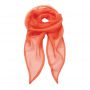 'COLOURS COLLECTION' PLAIN CHIFFON SCARF, Orange