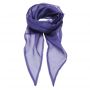 'COLOURS COLLECTION' PLAIN CHIFFON SCARF, Purple