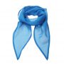 'COLOURS COLLECTION' PLAIN CHIFFON SCARF, Sapphire