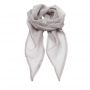 'COLOURS COLLECTION' PLAIN CHIFFON SCARF, Silver