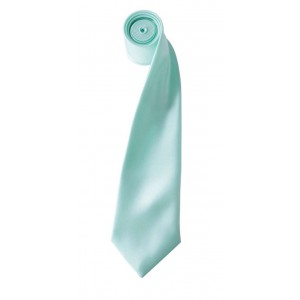 'COLOURS COLLECTION' SATIN TIE, Aqua (Scarf)