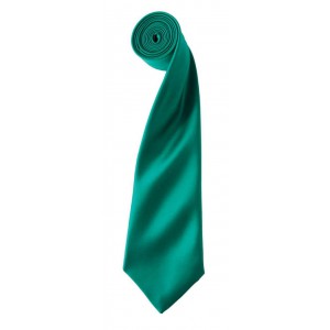 'COLOURS COLLECTION' SATIN TIE, Emerald (Scarf)