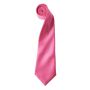 'COLOURS COLLECTION' SATIN TIE, Fuchsia