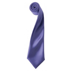 'COLOURS COLLECTION' SATIN TIE, Purple (Scarf)