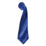 'COLOURS COLLECTION' SATIN TIE, Royal