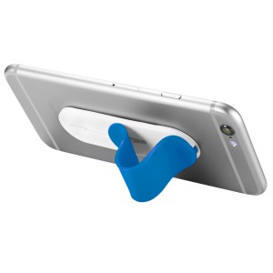 Compress smartphone stand, Blue (Office desk equipment)