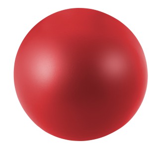 Cool round stress reliever, Red (Stress relief)