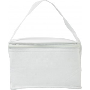 Nonwoven (80 gr/m2) cooler bag Arlene, white (Cooler bags)