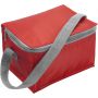 Polyester (420D) cooler bag Cleo, red