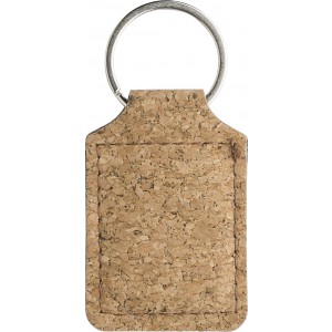 Cork keychain Madelyn, brown (Keychains)