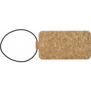 Cork luggage tag Makai, brown (Travel items)