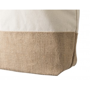 Cotton (280 g/m2) shopping bag Diego, khaki (Shopping bags)